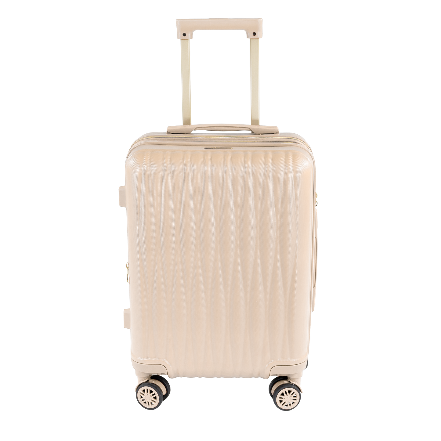 Ms. Jetsetter 2-Piece Expandable Luggage Set with Bonus Shoe Bag & 3-Piece Packing Cube Set