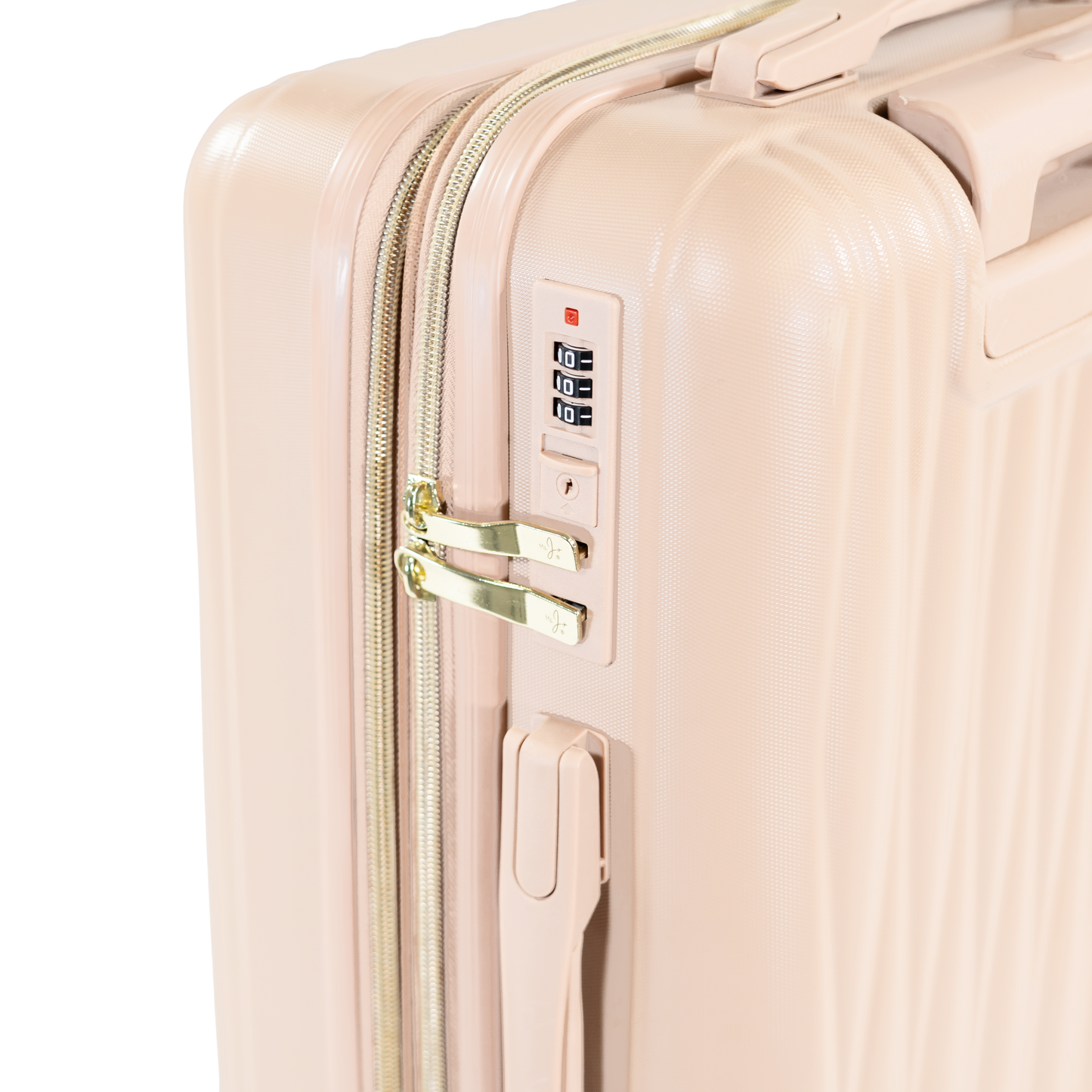 Ms. Jetsetter 2-Piece Expandable Luggage Set with Bonus Shoe Bag & 3-Piece Packing Cube Set