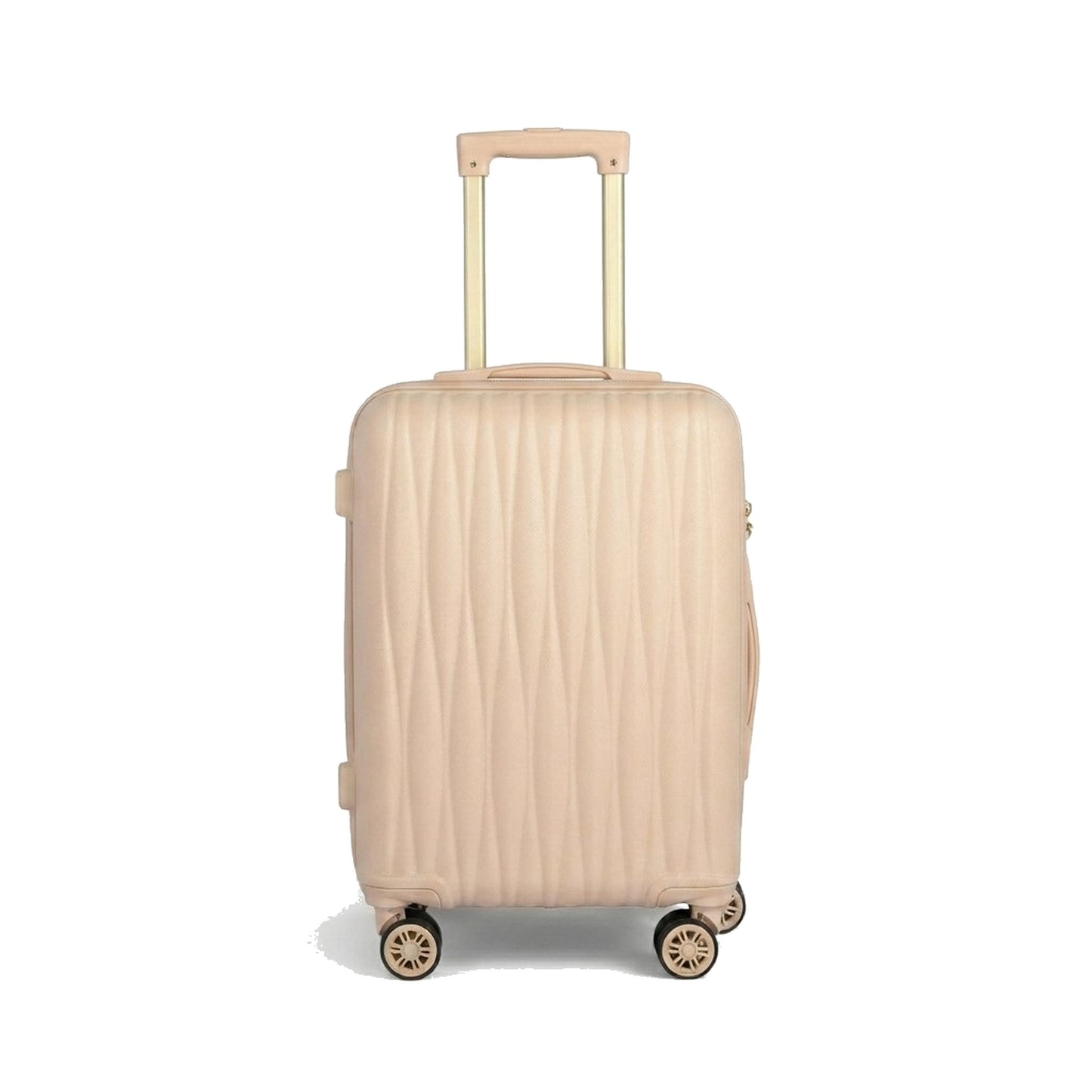 Ms. Jetsetter 2-Piece Expandable Luggage Set with Bonus Shoe Bag & 3-Piece Packing Cube Set