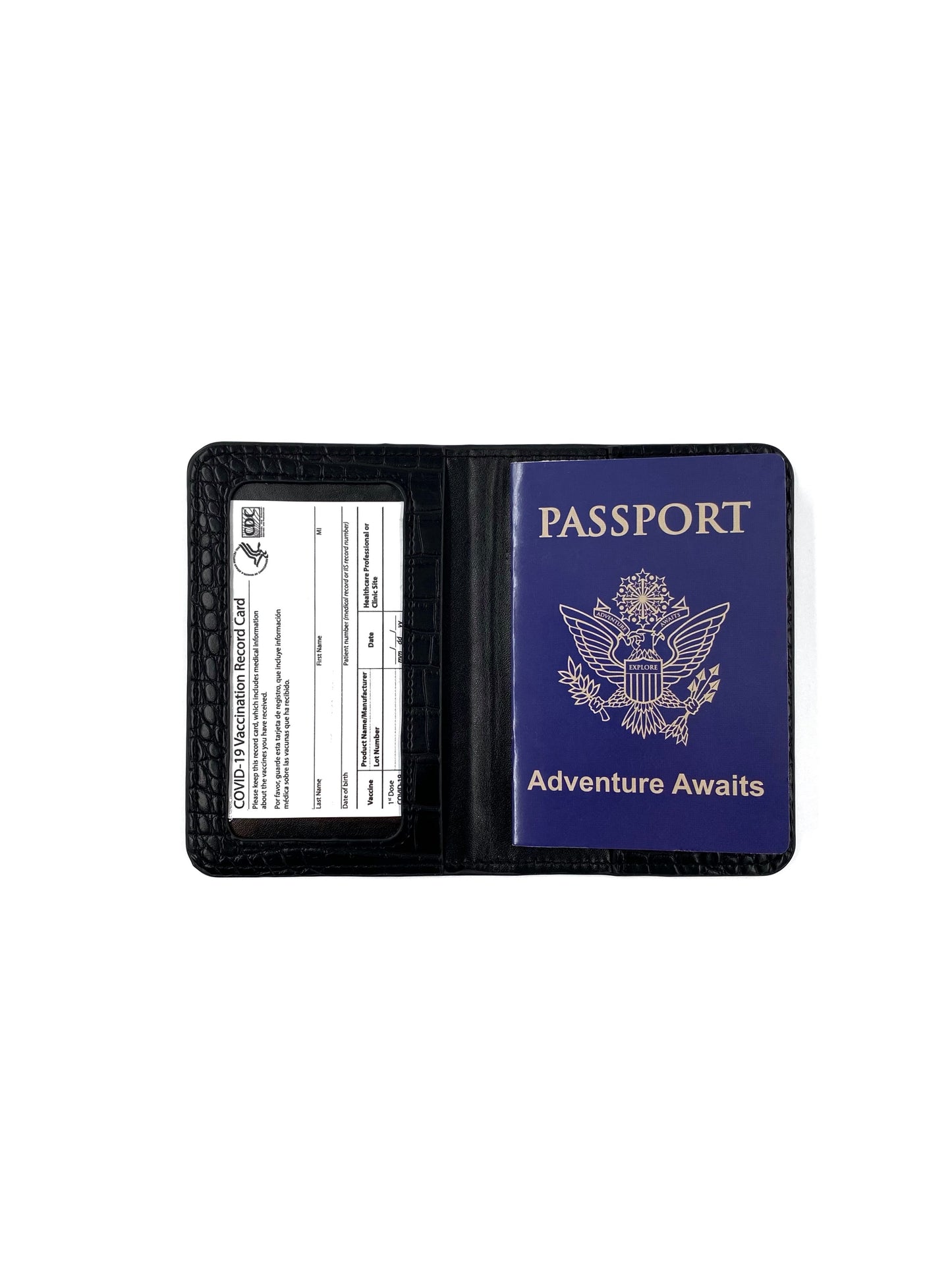 Passport & Card Holder | Black