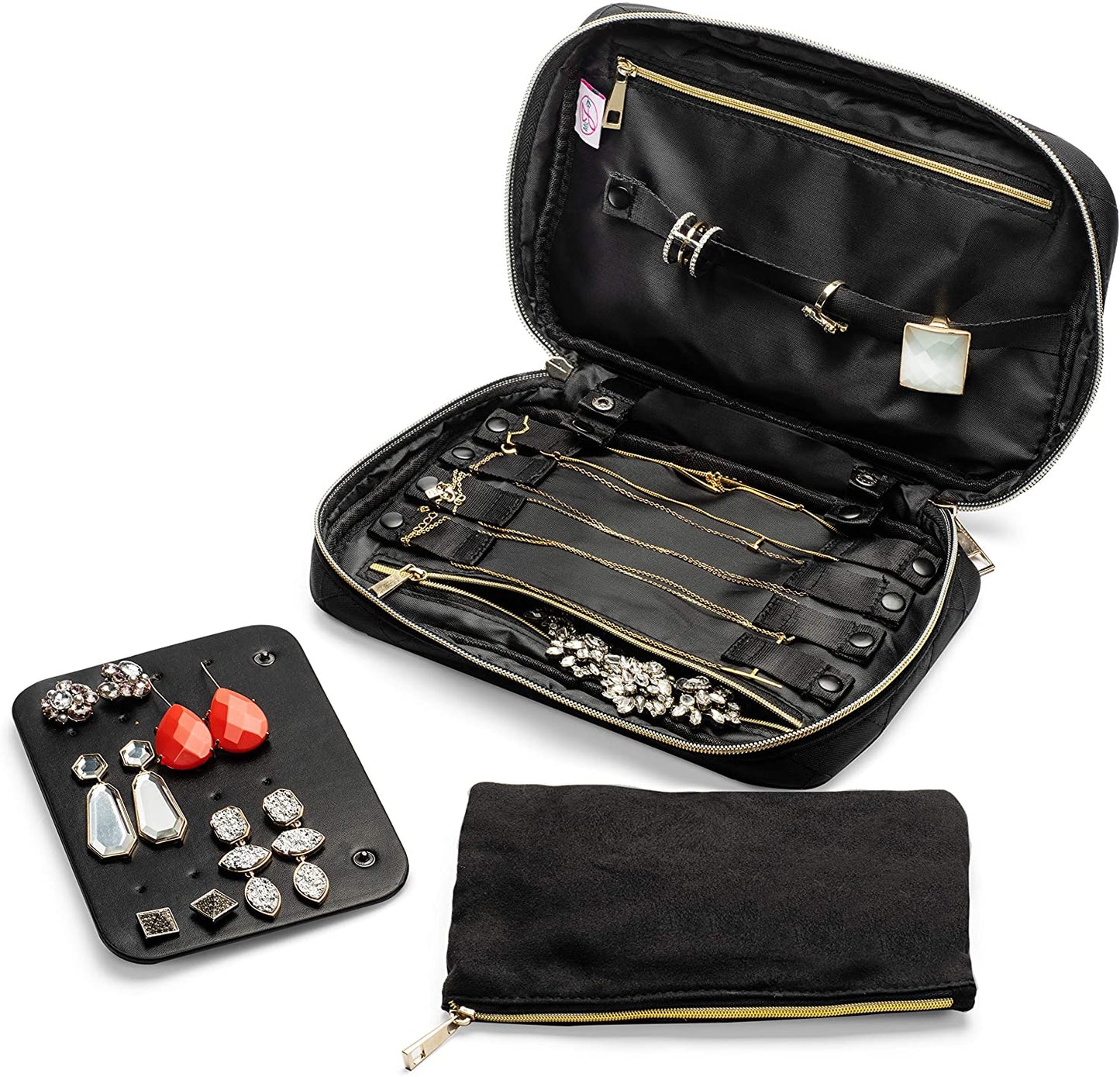 Ms. J Travel Jewelry Organizer | Promises Tangle-Free Necklaces