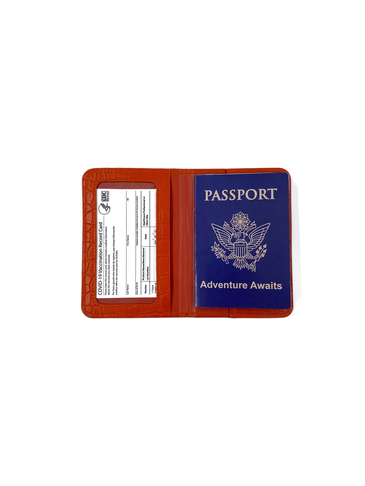 Passport & Card Holder | Rust